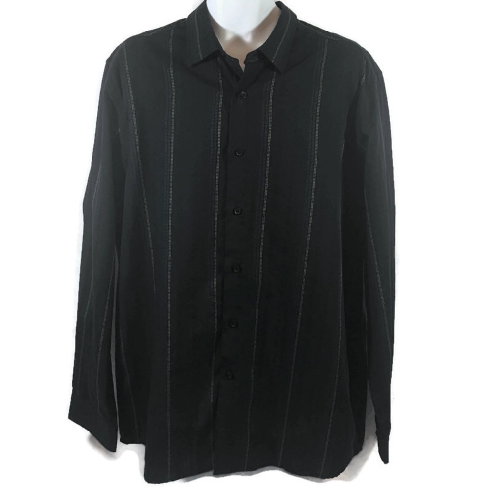 Kenneth Cole New York Long Sleeve Shirt Size XXL